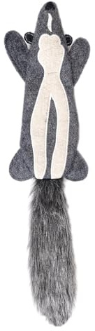 JACK AND VANILLA, 40 cm großes Stinktier-Plüschtier, von der Natur inspiriertes Design, weich und langlebig, ideal für Hunde, waschbar, ideal für interaktive Spiele, Modell Forest Fluff