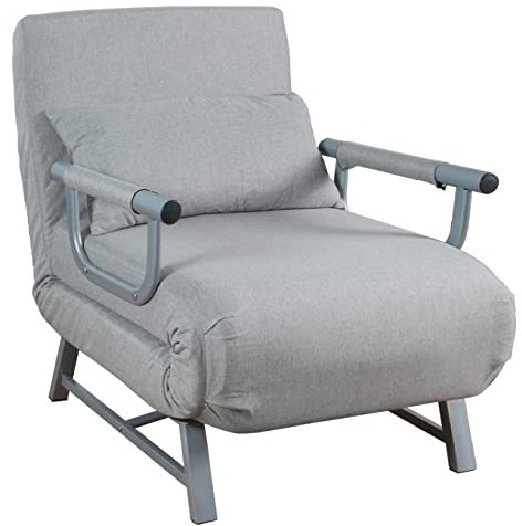 VCM Schlafsessel | Polyester-Stoff | Maße ca. ca. H. 95 x B. 64 x T. 78 cm | Sessel mit Schlaffunktion | Schlafsessel - Kolino