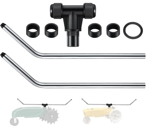 ElectricWise Traveling Sprinkler Arms Kit, Tractor Sprinkler Parts Compatible with Nelson and Orbit, T Part with Anti Leak Gasket for Efficient Lawn/Garden Watering