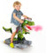 lerrbo Dinosaur Ride On Toy Cars for Kids, Toddler Electric Ride On Toys with Music, Light & Smoke, Preschool Kids Scooter Foot-to-Floor Walker for Indoor Outdoor