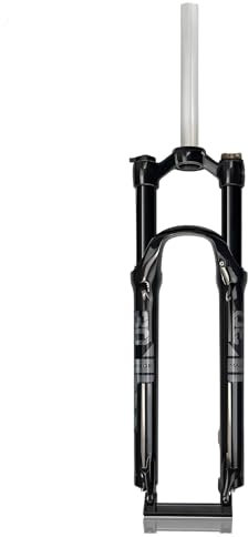 26/27,5/29 Mountainbike-Federgabel 100 Mm Federweg 1-1/8 Gerades Rohr Manuelle/fernbedienbare Verriegelung Stoßdämpfer Aus Aluminiumlegierung Fahrrad-Vorderradgabel QR 9 Mm Scheibenbremse(HL,29)