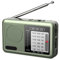 Radio Portable Petite A Piles et Secteur Transistor Survie, FM AM Rechargeable, Kit d'urgence avec Excellente Réception, Petit Syntoniseur De Poche, Utilisation Très Facile Musique Actualités