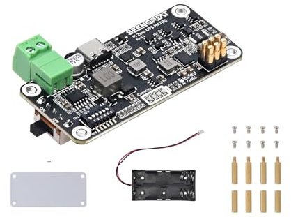 UPS HAT (B) for Raspberry Pi Zero, Solar Input 5V~24V, MPPT Charging, 5V Regulated Output, Smart Ba-ttery Management, Uninterruptible Power Supply for Raspberry Pi Zero Projects