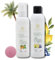 Masseur Manuel Anti-Cellulite + Kit Cosmétique Naturel - Gel & Huile Raffermissants (2x200ml) Fabriqués en France , Ebook Inclus - Routine Jambes Tonifiées et Lisse ( Rose )