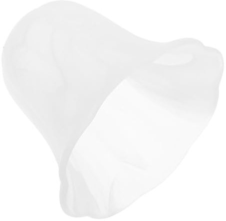 DOITOOL Frosted Glass Bell Shade Replacement for Ceiling Fans and Wall Sconces Chic European Style Lamp Cover for Chandeliers Soft Illumination Durable Cloud Glass Design