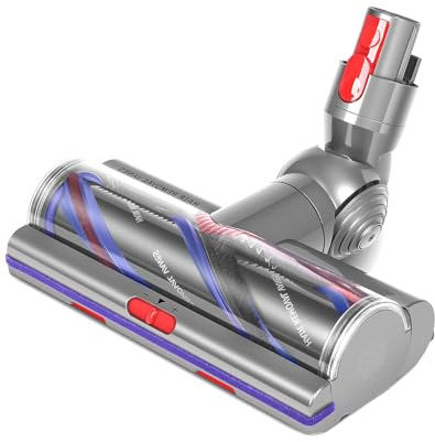 V11 Bodendüse für Dyson V15 V10 V8 V7 SV10 SV11 SV12 SV14 SV15,Torque Drive Bürste,Anti-Tangle,Einstellbare Saugkraft Elektrische Bodenbürste,Hartboden und Teppiche Ersatzbürste
