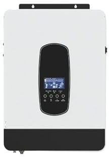 Convertisseur onduleur Voiture Onduleur Solaire Hybride 3kw 18kw 12V 24V 230vac avec 80a MPPT pour Chargeur Hors Réseau Max PV 450vdc(3KW 24V,Without WiFi)