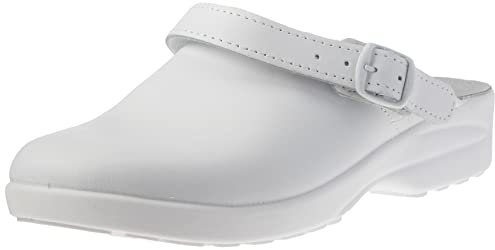 Nordways Damen Mado Holzschuh, Weiß/Rosa, 41 EU