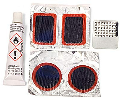 ka 6 TLG. Fahrradflick-Set Schlauch Reparatur Set Reifenreparatur Flickzeug Fahrrad