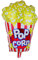 Amosfun 5 stücke Popcorn Folienballons Helium Aluminium Geburtstag Ballon Party Dekoration Lieferungen