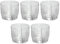 hitools 5X Kunststoff Messbecher - 50 ml - transparent - 5/10/15/20/25/30/35/40/45/50 ml