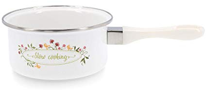 Quid Memory Cazo Esmalte Acero 16cm - 150cl Acero Carbonatado Apto Vitrocerámica Apto Eléctrico Antiadherente