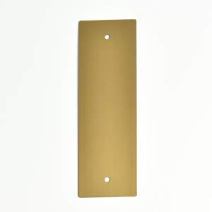 Placa ciega para persiana eléctrica de 18,5 mm, bronce