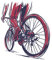 Rennrad Notizbuch: Rennrad Notizbuch | 6x9 Zoll DIN A5 | 120 Seiten Punktraster | Fahrrad Notizheft | Fahrradfahrer Tagebuch | Radfahrer Notebook