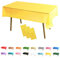 3 Stück Tischdecke Rechteckig Gelb Party Tischdecke,137 * 274cm Tischdecke Papierrolle Einweg Tischdecke aus Kunststoff,wasserdichte Ölbeständig Tischdecken für Picknick,Geburtstags,Hochzeiten