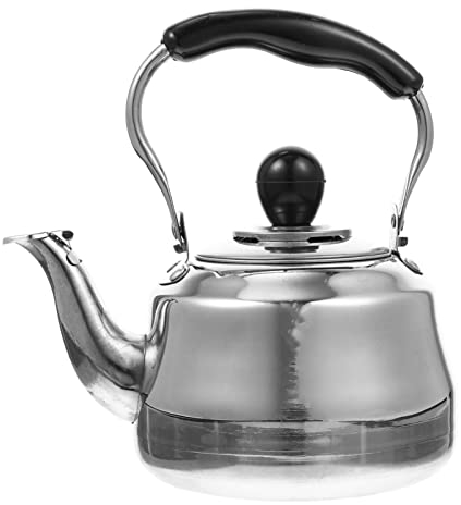 Tetera De Acero Inoxidable Paellas Para Induccion Vitrocerámica Inducción Cazuelas Induccion Tetera Inducción Sartenes Induccion Pava Tetera Para Estufa Cocina De Inducción Antiguo
