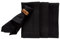 Solino Home Mittelschwere Leinenservietten 20x20 Zoll,100% reines Leinen schwarz Dinnerservietten 4er Set,Hohlsaum Stoffservietten für Winter, Frühling, Ostern,handgefertigt aus europäischem Flachs