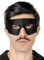Zorro Maske - Kostüm-Zubehör des schwarzen Rächers für Karneval, Halloween & Motto-Party