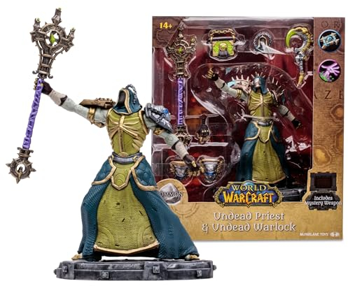 McFarlane World of Warcraft Actionfigur Undead: Priest/Warlock 15 cm