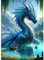 DPHERO DIY Drache Diamant Painting Bilder für Erwachsene Anfänger,5D Traumland Diamond Painting Set,DIY Runde Steine Fantasie Diamant Kunst Kits, Diamant Painting für Zuhause Dekor 30x40 cm