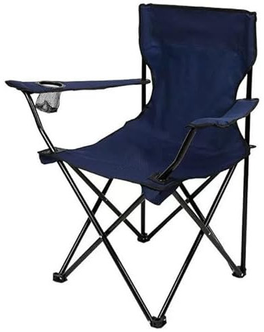 Outdoorstuhl Campingstuhl Klappstuhl Camping-Klappstuhl Mit Armlehnen, Tragbare Bank Für Angeln, Strand, Garten, Touristen-Lounge-Hocker Angelstuhl Faltstuhl Camping-Stühle ( Color : A , Size : 50*50*