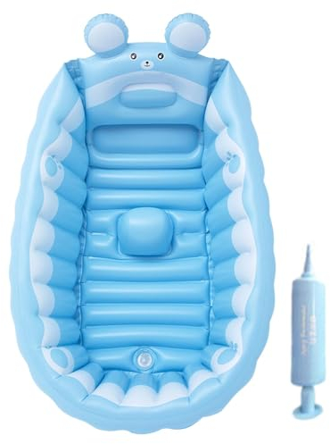 Aufblasbare Babybadewanne, Langlebige Aufblasbare Babybadewanne, Auslaufsichere Aufblasbare Babybadewanne, Tragbare Babybadewanne, Faltbare Babybadewanne