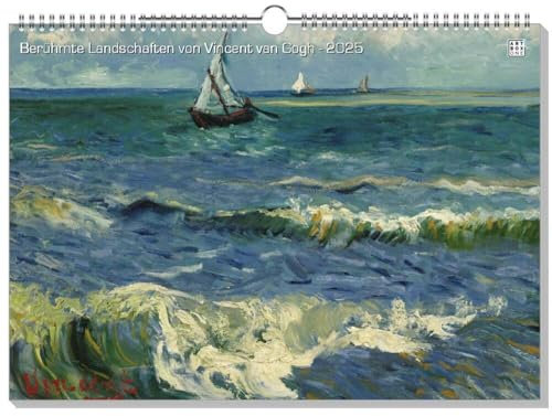 artboxONE Kalender 2026 Berühmte Landschaften von Vincent Van Gogh Wandkalender A3 2026 Natur