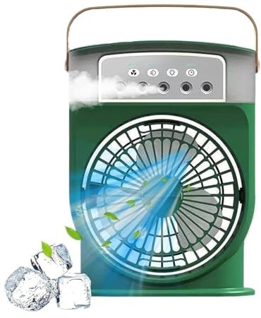 Refroidisseur d'air Polarlux, climatiseur Polarlux, ventilateur à glace Polarlux, ventilateur à glace Polar Lux, climatiseur Polar Lux, ventilateur de climatiseur portable, avec 3 vitesses de vent et