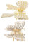 AUTSUPPL 2pcs Elegant Hair Clips Water Rhinestones and Non- Design for Daily Wear Suitable for Weddings Graduations and Special Occasions