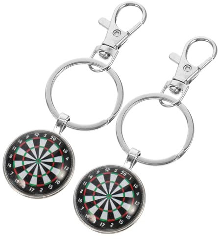 WESIEVYA Anhänger Schlüsselanhänger Retro Dekoration Schlüsselringe Zubehör Ornamente Schlüsselanhänger Kreative Schlüsselhalter Bastelornamente