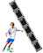 Leiter nicht rutscher Agilität - Verstellbare Agilitätsleiter | Fußballausbildungsausrüstung Agility Leiter Set, Agility Ladder Speed ​​Training Equipment Set, Mehrsport-Speed-Trainingsleiter für Kind