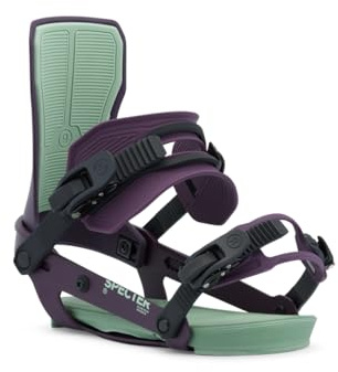 Ride Specter Snowboard-Bindung für Herren, Lila, M (6-10)