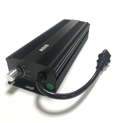 LZIKKGKI Digital Dimmable Ballast Indoor Garden Grow Light Ballast 600w