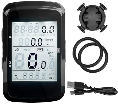 OFFBONDAGE Bike Computer GPS Bicycle Speedometer Odometer with Automatic Backlight Waterproof and Long Battery Life