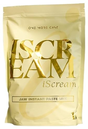 OMC iScream JAW Paste 1kg - Carp Hookbait & Lead Paste | Easy Mix Paste with Tiger Nuts, Peanut, Milk Proteins and Amino Boost for Maximum Attraction