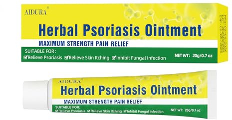 Crema para la Psoriasis,Crema Antipruriginosa 20g,Alivio del Picor y la Descamación,Cuidado Corporal para Pieles Muy Secas y Sensibles