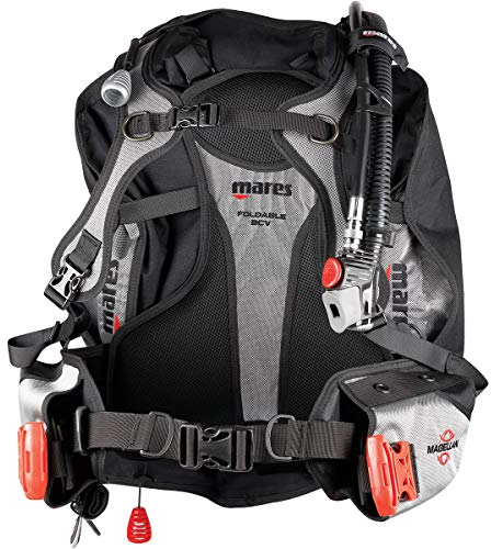 Mares Magellan Kompensator Unisex - Erwachsene, Black/Grey, S/M