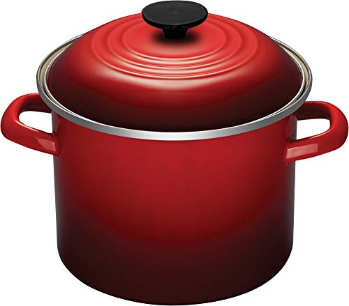 Le Creuset N5100-2067 Olla de acero, cereza