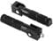 Moto 2 pièces tige de support pliante,repose pied 90 degrés universel 8 MM pour moto pour pièces de voiture(black)