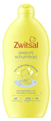 Zwitsal Bain moussant sans savon pour bébé pour le nettoyage de la peau sensible de bébé - 700 ml