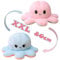 KUNSTIFY Riesen XXL Oktupus Stimmungs Kuscheltier 80cm XXL Oktopus Stimmungs Kuscheltier, Octopus Plüschtier Oktopus Plüsch wenden Krake groß