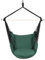 Highwild Hammock Chair Hanging Rope Swing - Max 500 Lbs - 2 Cushions Included - Steel Spreader Bar with Anti-Slip Rings - for Any Indoor or Outdoor Spaces (Green)
