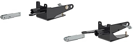 CURT 70121 Custom Tow Bar Base Plate Brackets for Dinghy Towing, Fits Select Ram 1500