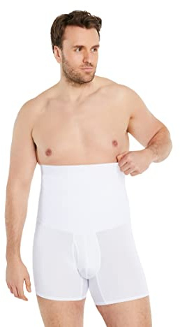 FINN Shapewear Herren Boxershorts – Bodyshaper Mieder mit Bauchweg Effekt | Figurformende Unterhose für Männer – Stützende Shaping Shorts aus Baumwolle für Bauch und Hüfte