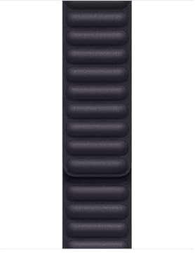 Apple Watch Cinturino a maglie in pelle color inchiostro (41 mm) - M/L