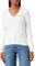 GANT Stretch Cotton Cable V-Neck Suéter, Cáscara De Huevo, XS para Mujer