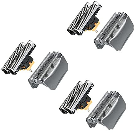 51S Ersatzklinge + Scherkopf für Serie 5 8000 Rasierer 5643 5758 8970, 6 Stück