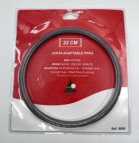 ELECTROTODO Junta Compatible con Olla Bra, Monix y Magefesa (posterior a 2012)