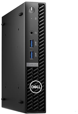 Dell OptiPlex 7010 Micro Form Factor Desktop, Intel Core i5-13500T (14 Core up to 4.6 GHz), Intel UHD Graphics, 32GB DDR4 RAM, 1TB PCIe SSD, Windows 11 Pro, Black