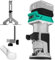Dobetter Wood Router Tool, Electric Trim Router for Makita 18V Battery, 6 Variable Speed Palm Routers for Woodworking Compact Cordless Router with 6mm/6.3mm/8mm Three Size Collets